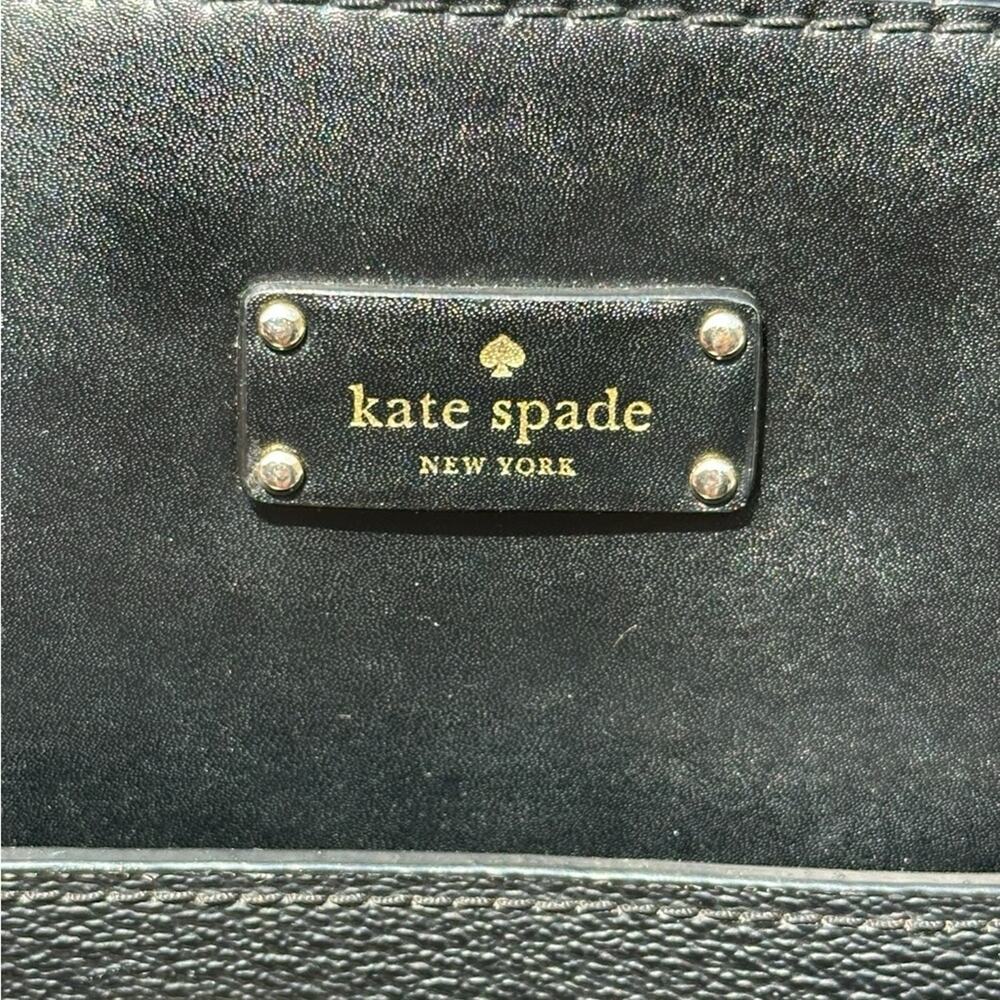 Kate Spade New York Black and White Checkered Tote - Picture 5 of 14
